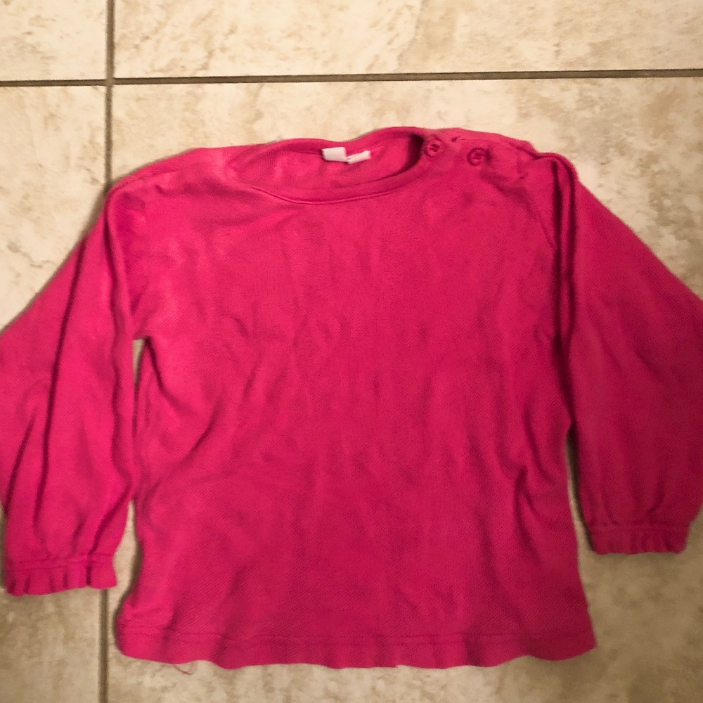 me too hot pink sweater